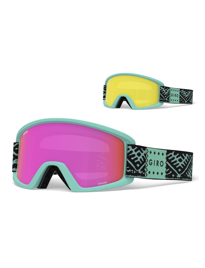 Gogle zimowe GIRO DYLAN FROST CASABLANCA (szyba AMBER PINK 37% S2 + YELLOW 84% S0) 
