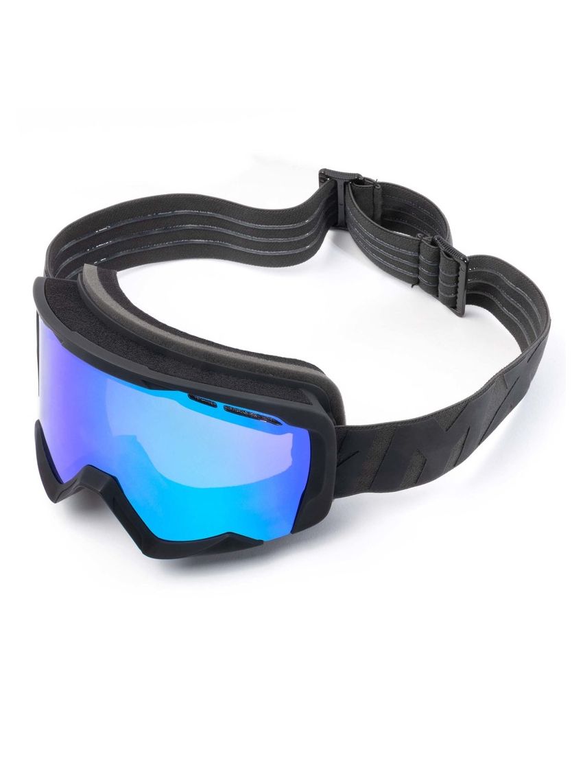 IMX GOGLE IMX ENDURANCE SNOW BLACK MATT/BLACK - SZYBA PODWÓJNA GREEN IRRIDIUM + BROWN (1 SZYBA W ZEST.) 