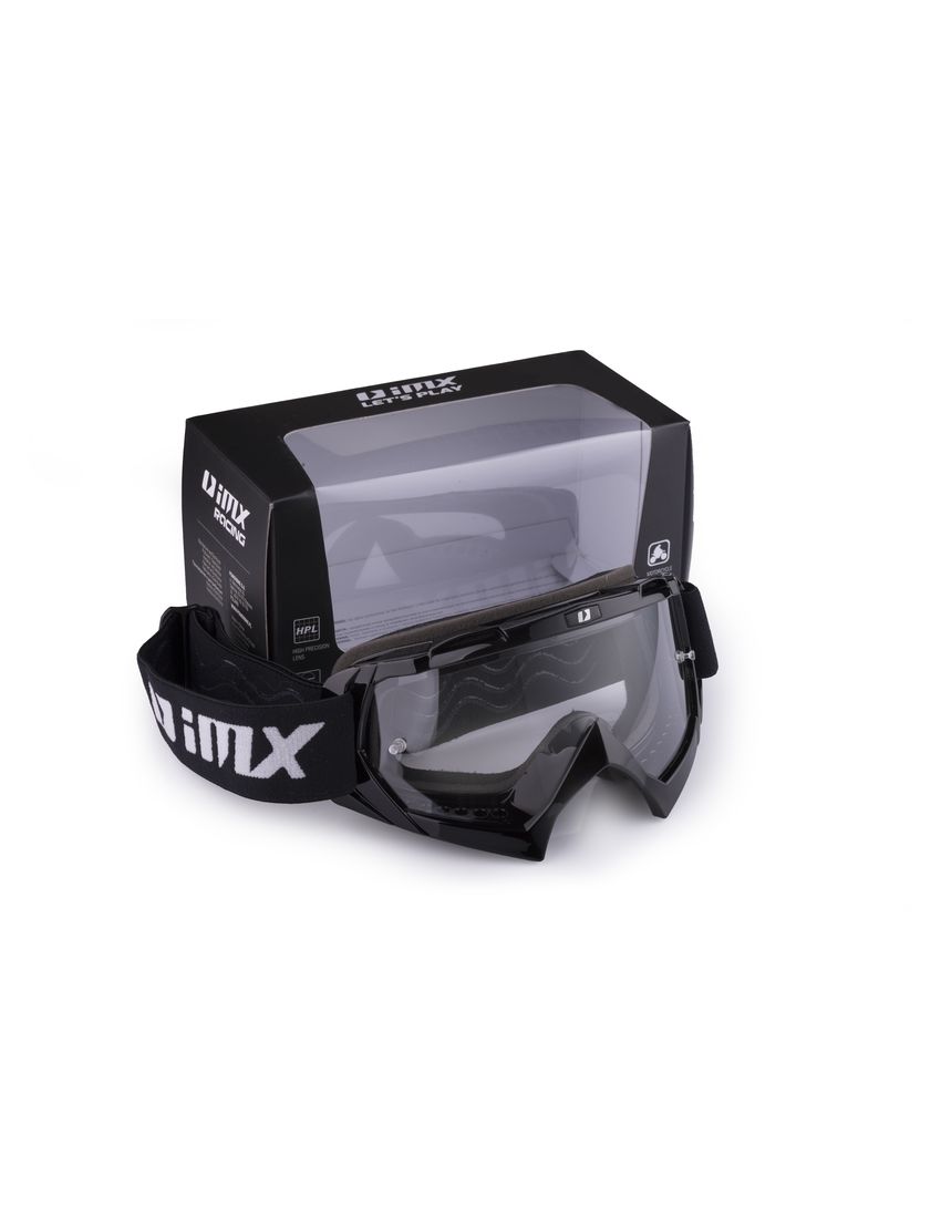 Gogle IMX Mud Black (szyba clear)