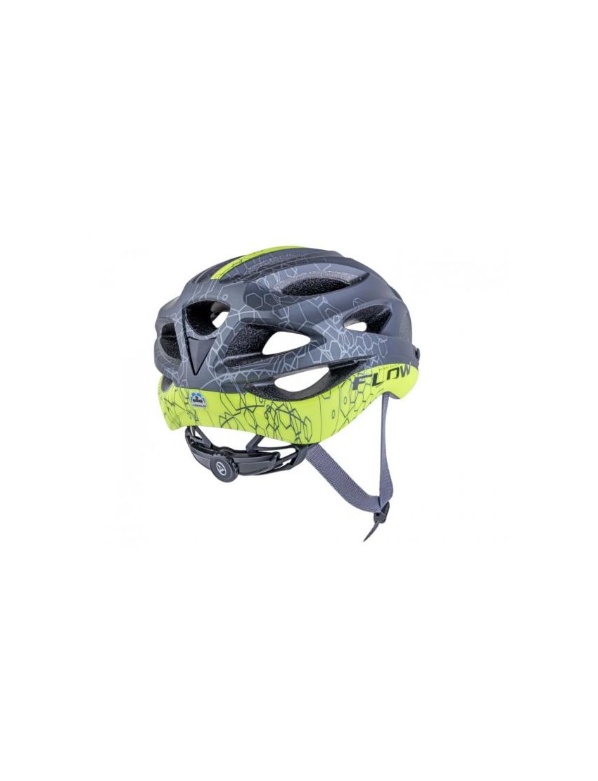 Kask AUTHOR FLOW X9 czarno-żółty(fluo) 54-58 