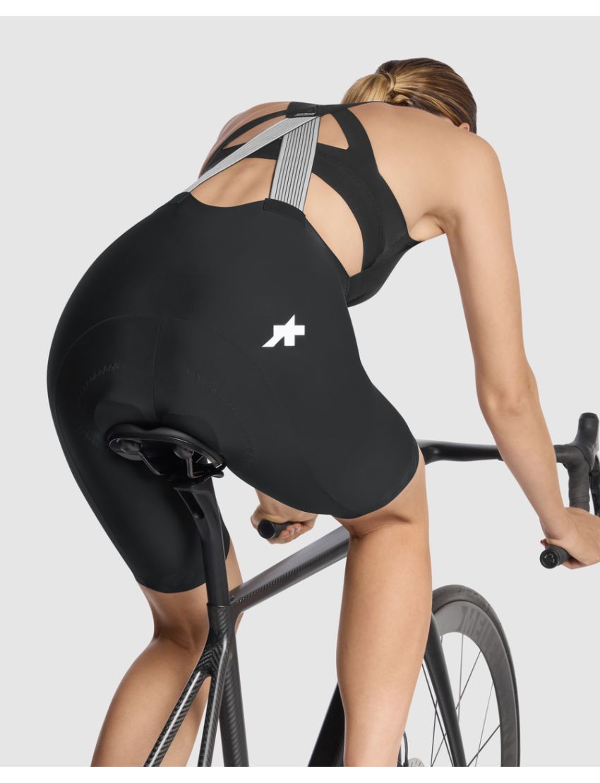 Spodenki damskie ASSOS DYORA R Bib Black