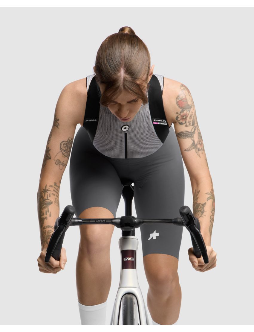 Spodenki damskie ASSOS DYORA R Bib Robust Grey