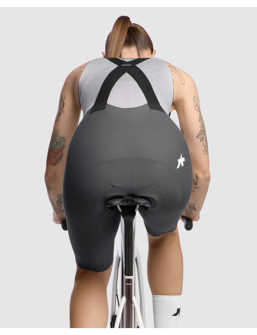 Spodenki damskie ASSOS DYORA R Bib Robust Grey