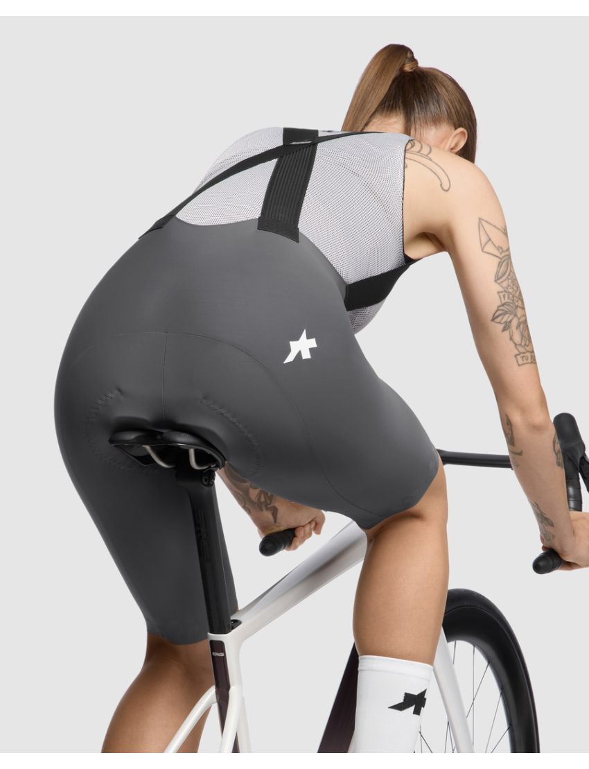 Spodenki damskie ASSOS DYORA R Bib Robust Grey