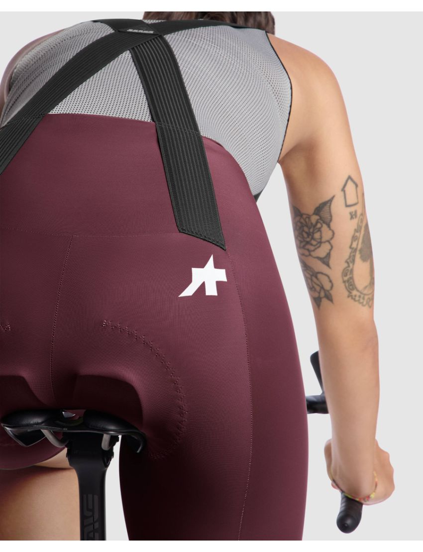 Spodenki damskie ASSOS UMA GT Bib Burgundy Red