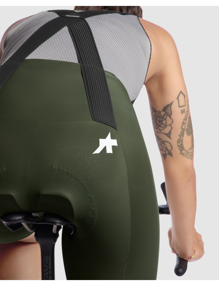 Spodenki damskie ASSOS UMA GT Bib Moss Green