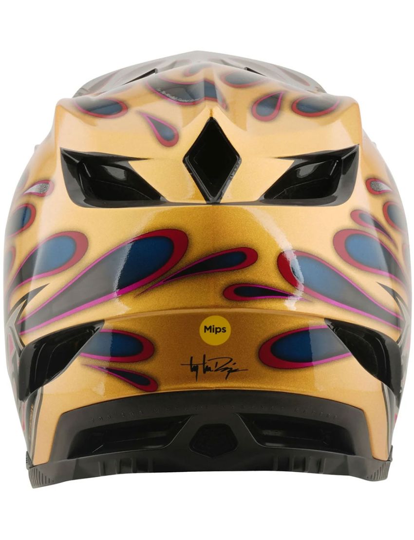 Kask TLD D4 Carbon Overspray Black/Gold