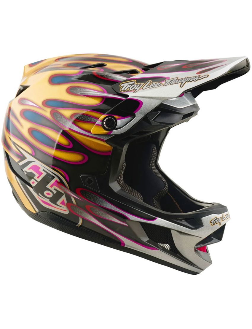 Kask TLD D4 Carbon Overspray Black/Gold