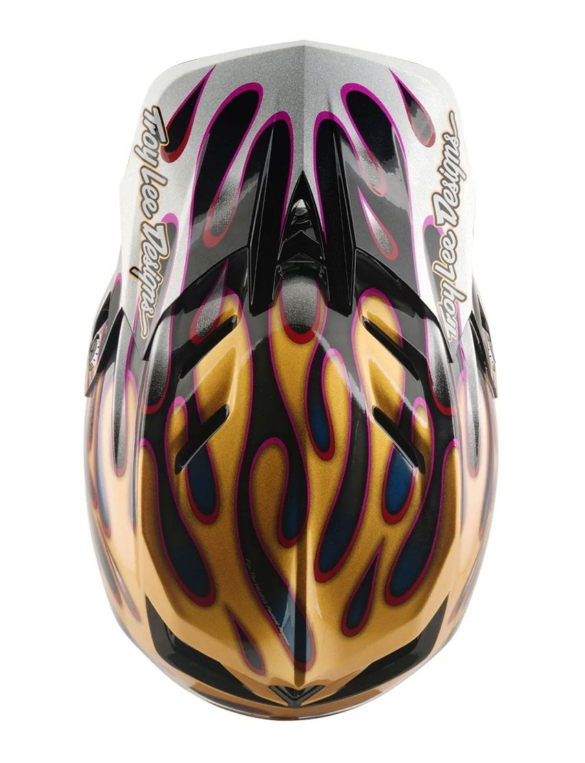 Kask TLD D4 Carbon Overspray Black/Gold