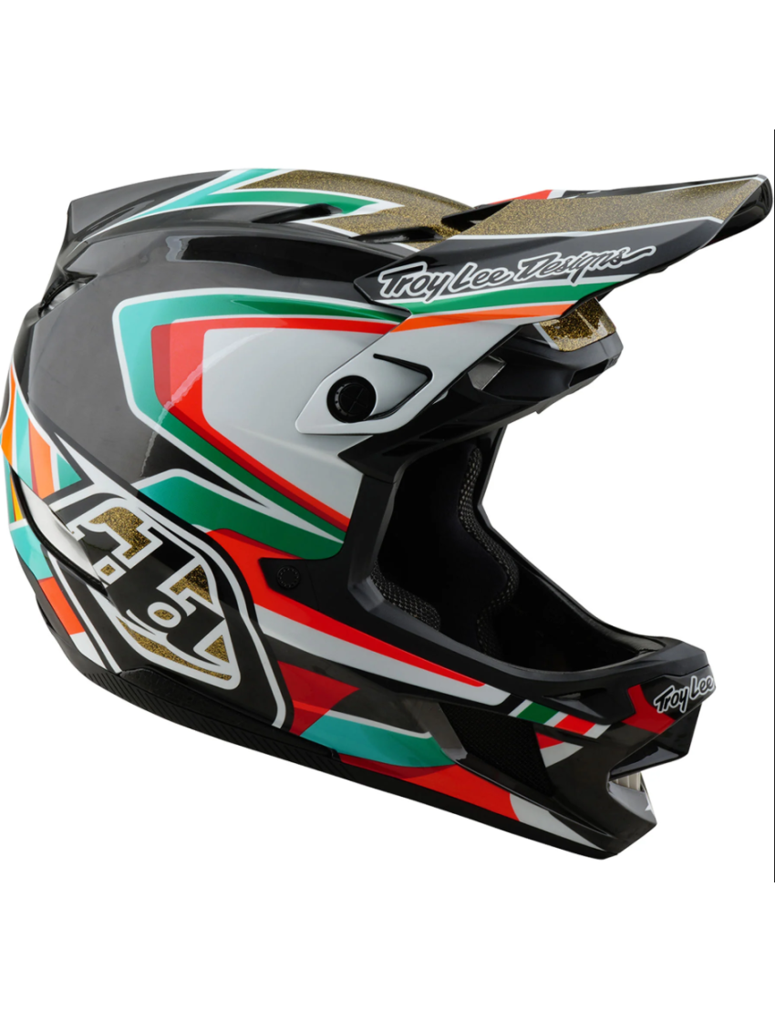 Kask TLD D4 Carbon Frames Black/Gold