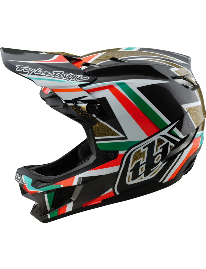 Kask TLD D4 Carbon Frames Black/Gold