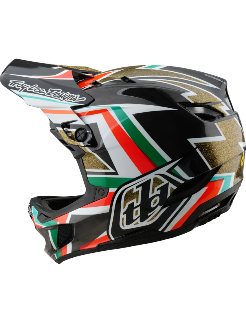 Kask TLD D4 Carbon Frames Black/Gold