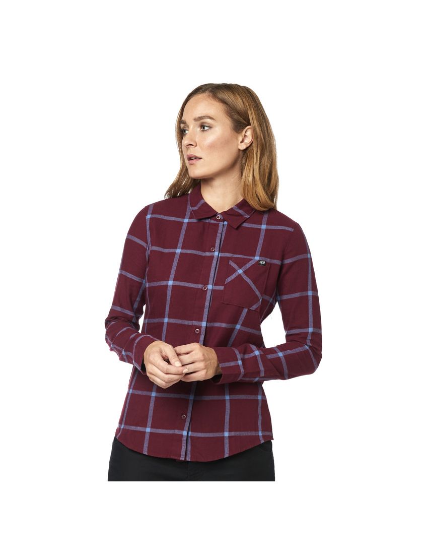 Koszula FOX Lady Roost Flannel cranberry