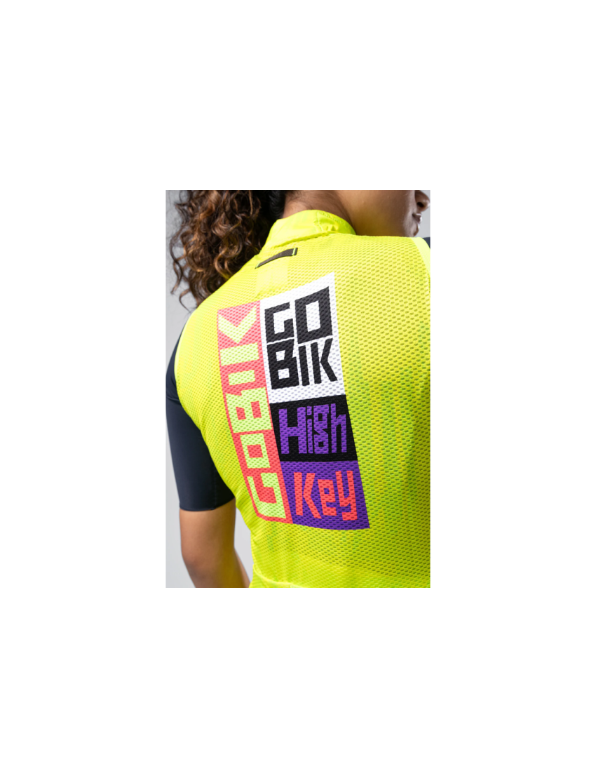 Kamizelka kolarska damska GOBIK Plus 2.0 Liquid Lime 