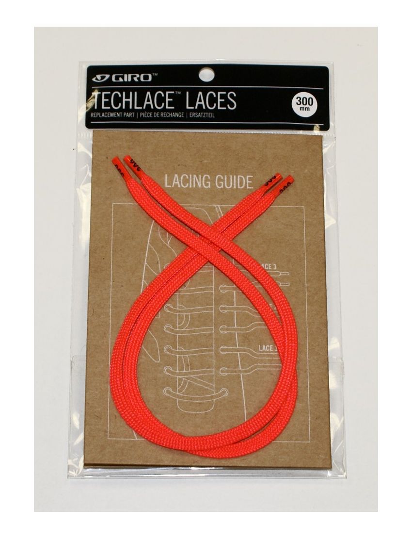 Sznurówki GIRO TECHLACE LACES vermillion 305mm