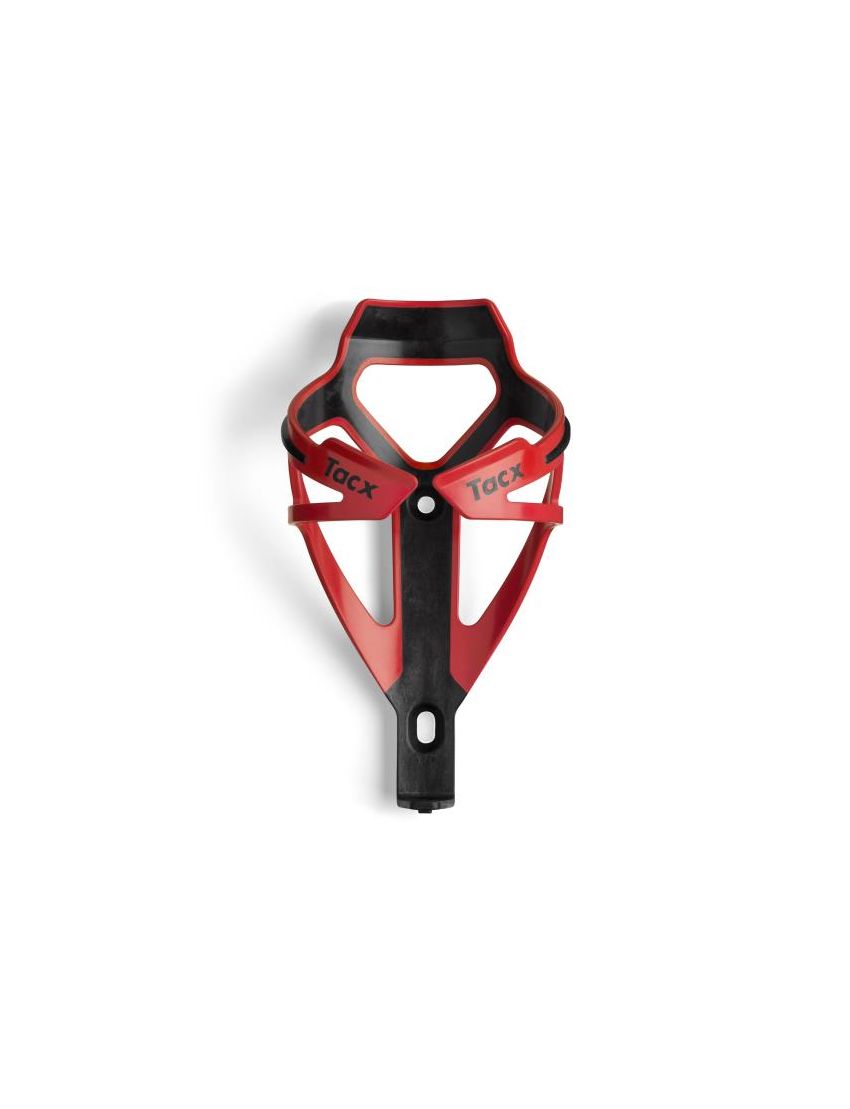 Tacx Koszyk na bidon DEVA czarno-czerwony 