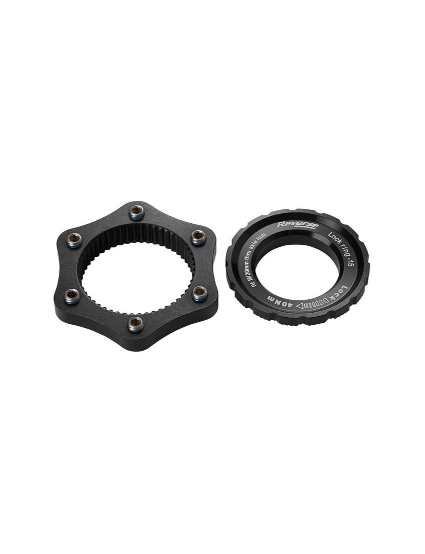 Reverse Adapter Center Lock czarny
