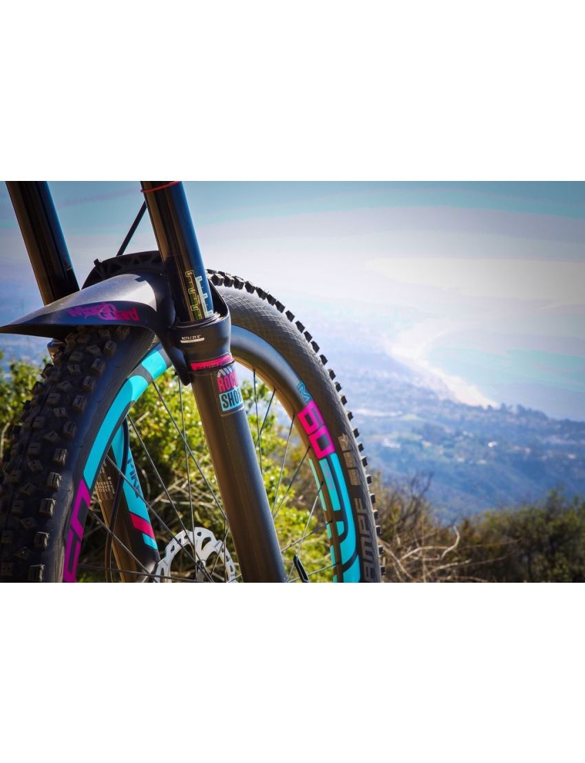 Naklejki ochronne AMS Fork Clear/Silver