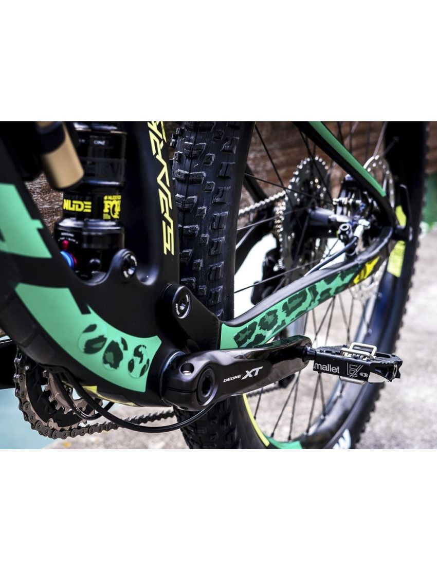 Naklejki ochronne AMS Frame Clear/Cheetah XL