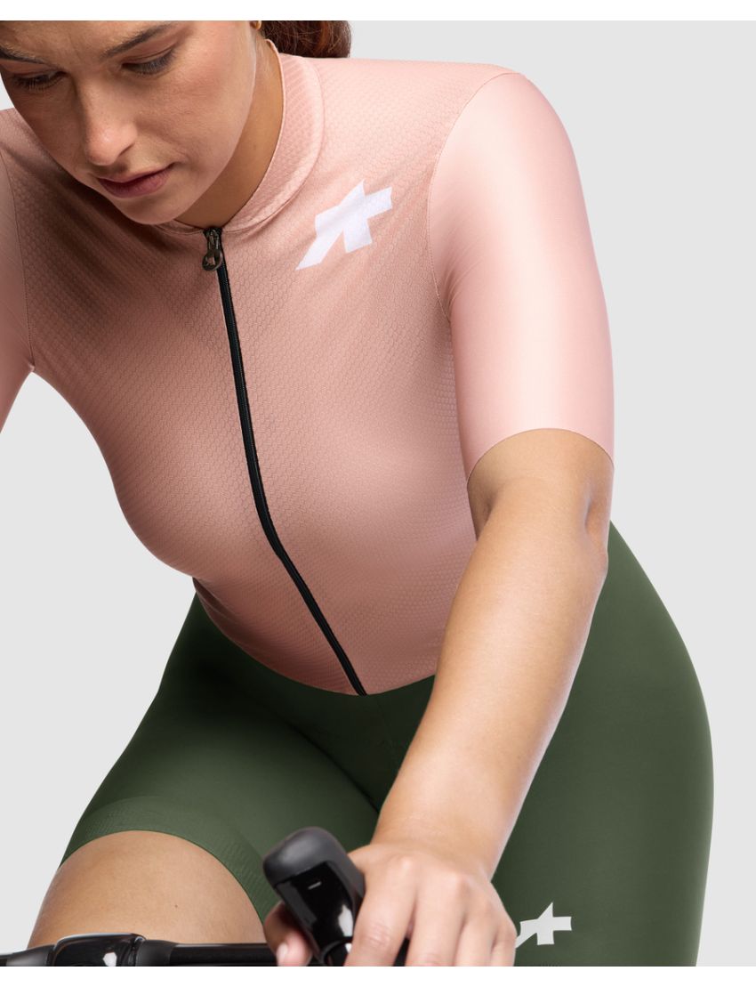 Koszulka kolarska damska ASSOS UMA GT EVO Blossom Pink