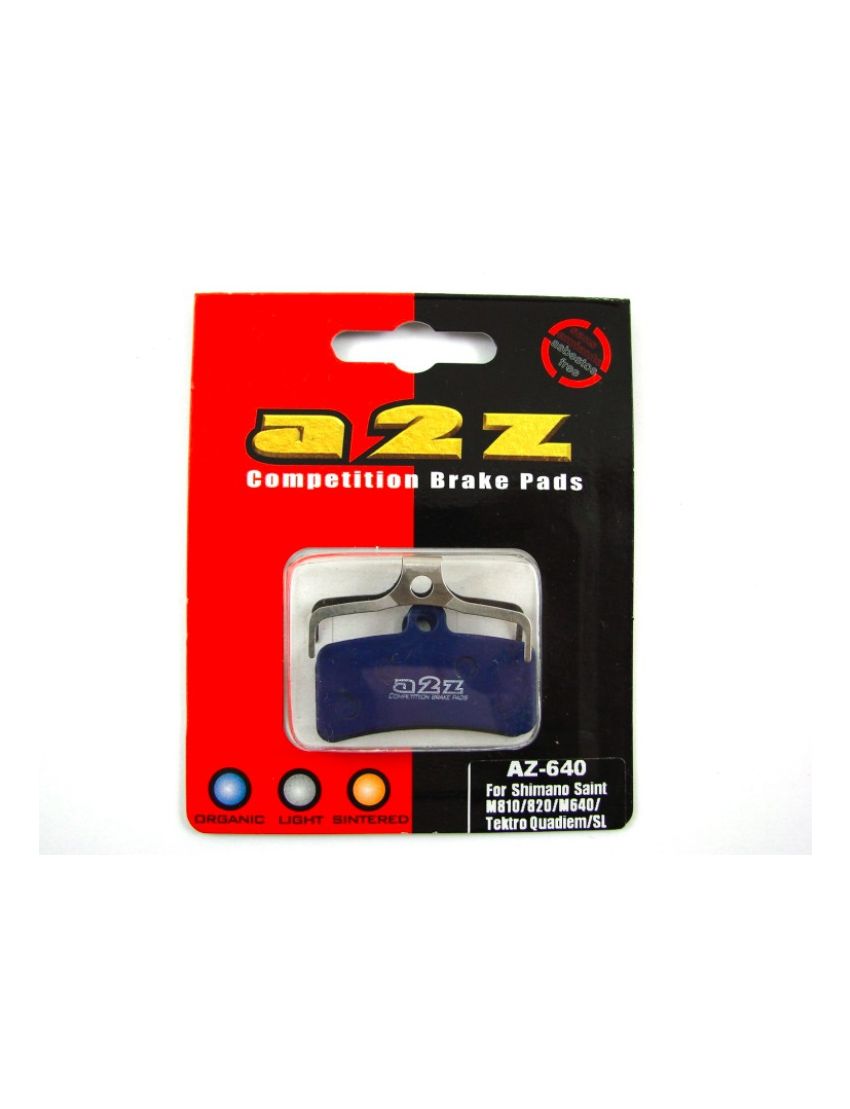 A2Z AZ-640 Shimano Saint 2009 Blue klocki hamulcowe