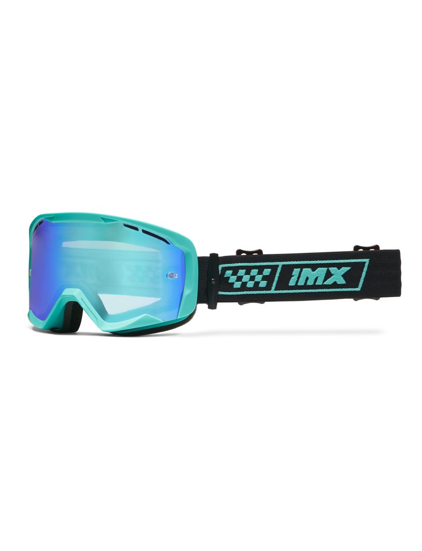 Gogle IMX Endurance Race Turquoise Matt/Black (szyba iridium green + clear)