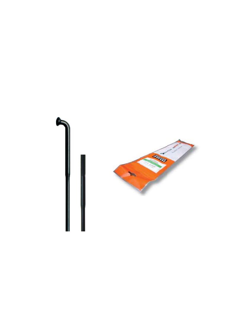 Szprychy CNSPOKE DB474 2.0-1.5-2.0 stal nierdzewna 284mm czarne 36szt.