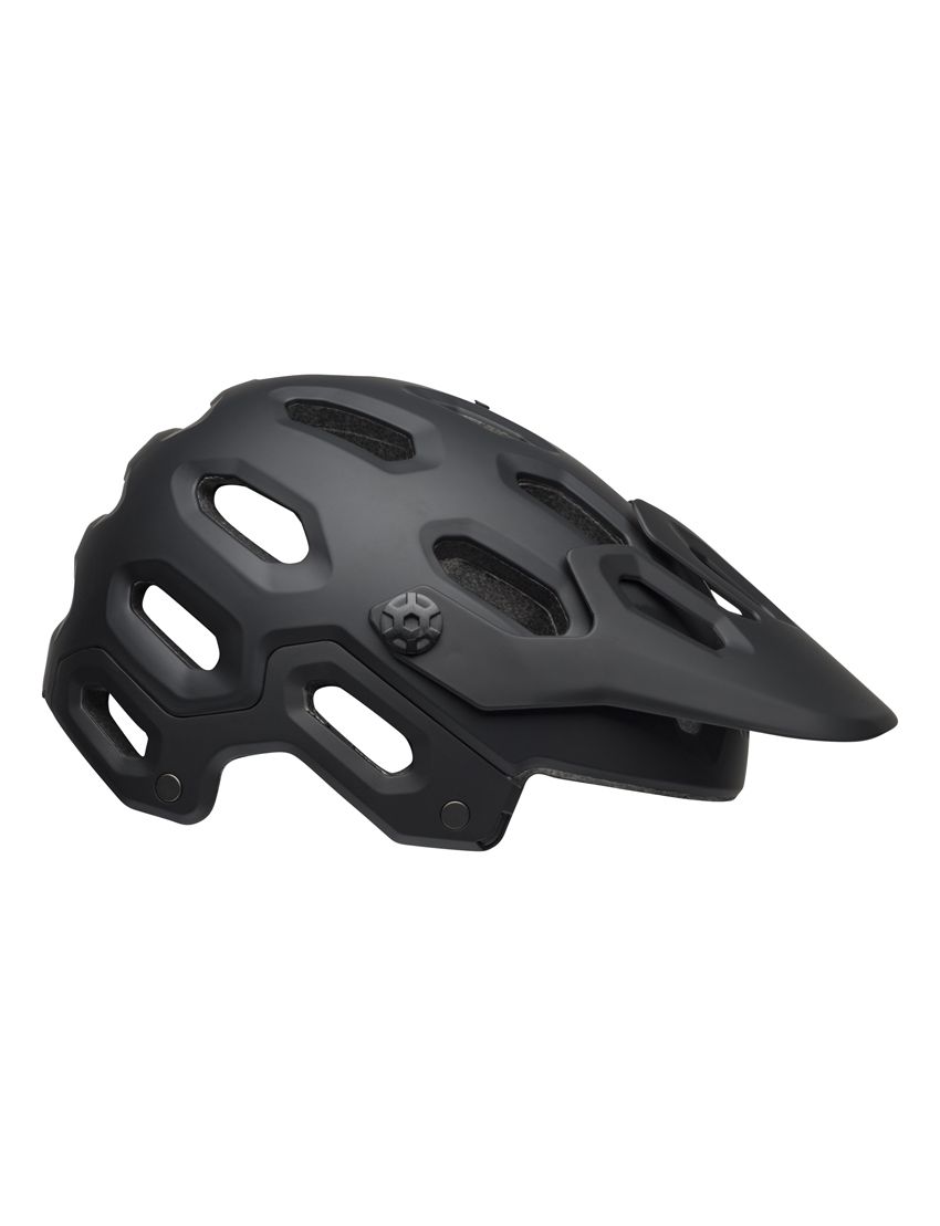 BELL SUPER 3 matte gloss black gray kask-L