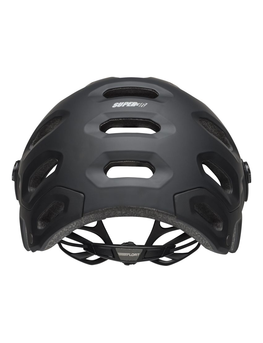 BELL SUPER 3 matte gloss black gray kask-L