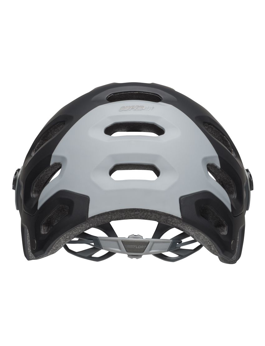 BELL SUPER 3 downdraft matte gray gunmetal kask-M