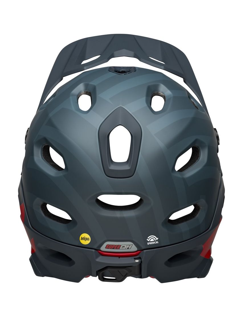 Kask BELL Super DH Spherical Blue/Crimson