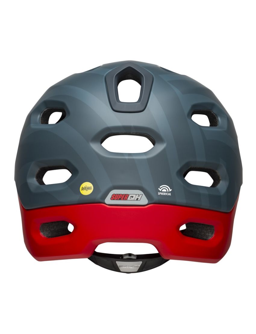 Kask BELL Super DH Spherical Blue/Crimson