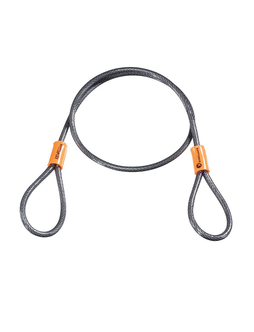 KRYPTONITE LINKA KRYPTONITE KRYPTOFLEX 525 DOUBLE LOOPED CABLE 0,5CM X 76CM 