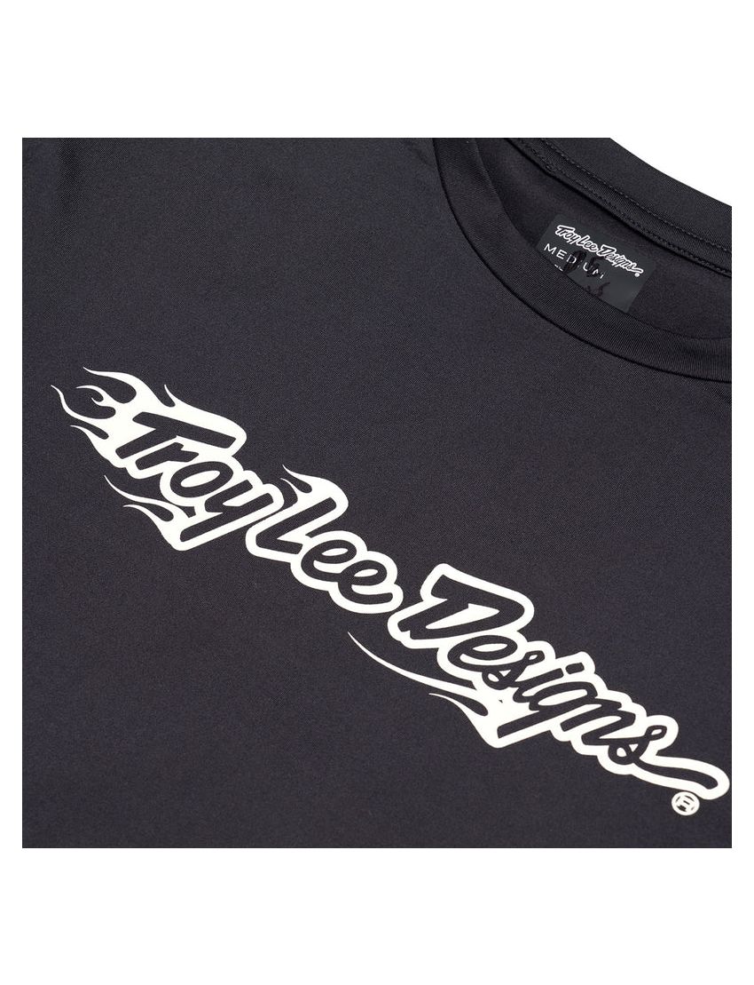 Koszulka TLD Ruckus LS Ride Tee Burn Out Carbon