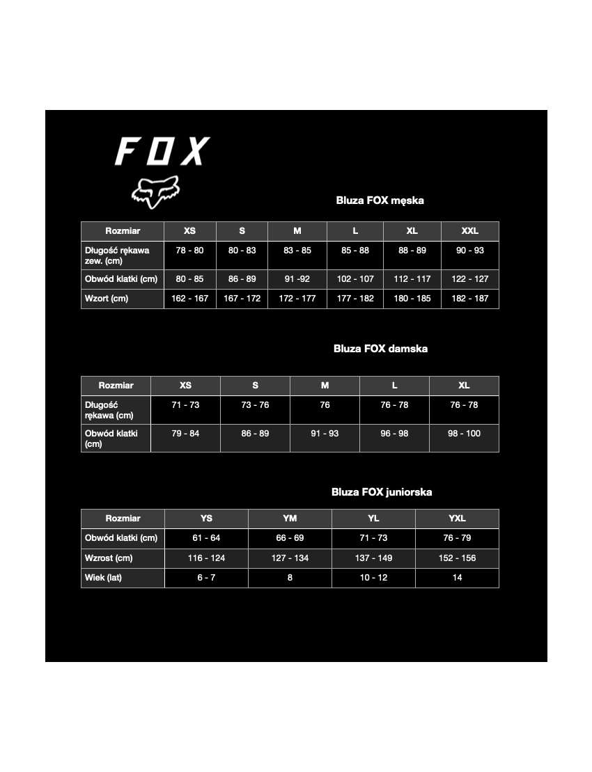 Bluza FOX Legacy Moth black