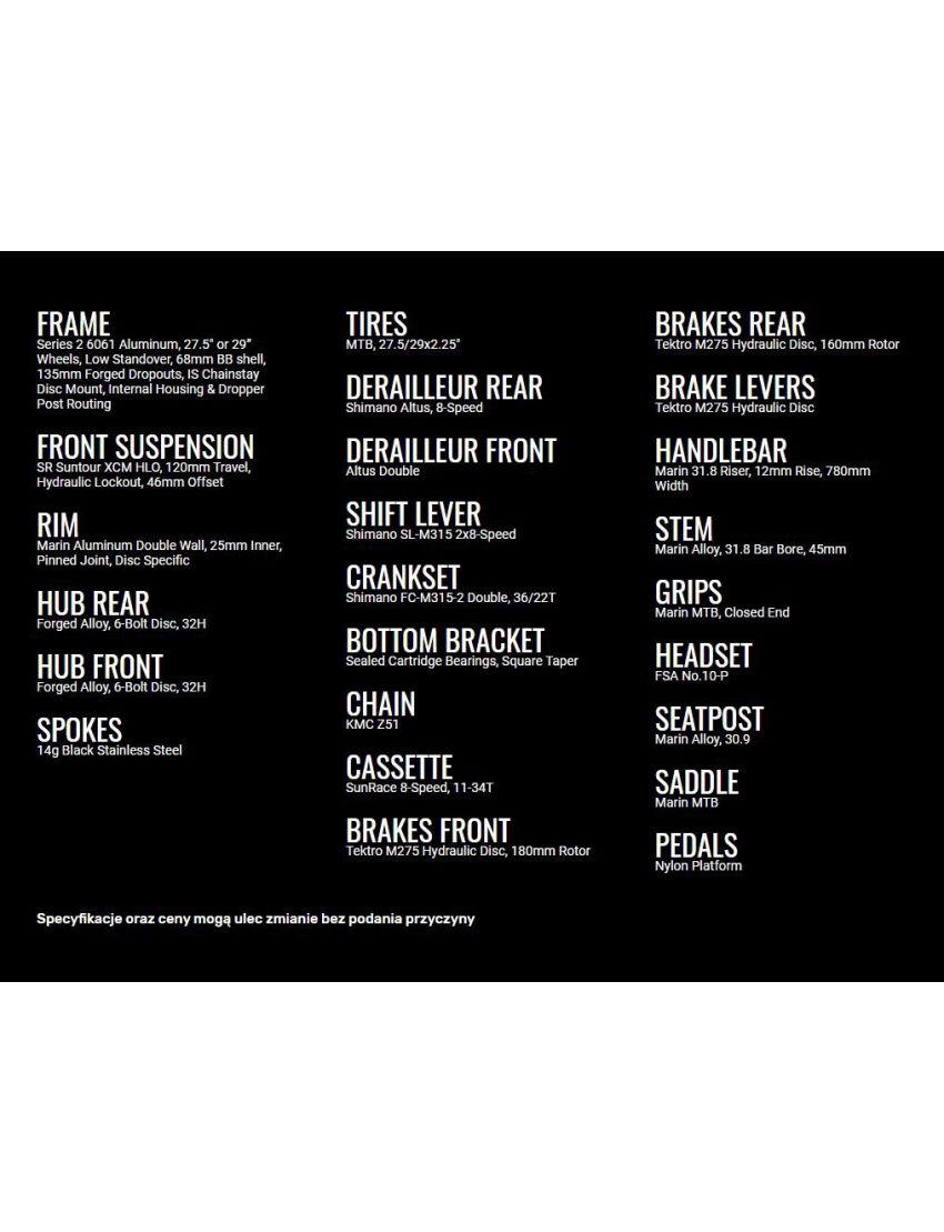 Rower MARIN Bobcat Trail 3 niebieski