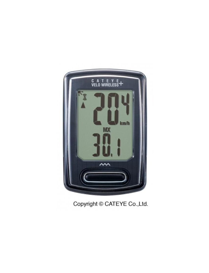  Licznik rowerowy Cateye VELO WIRELESS+ CC-VT235W czarny 