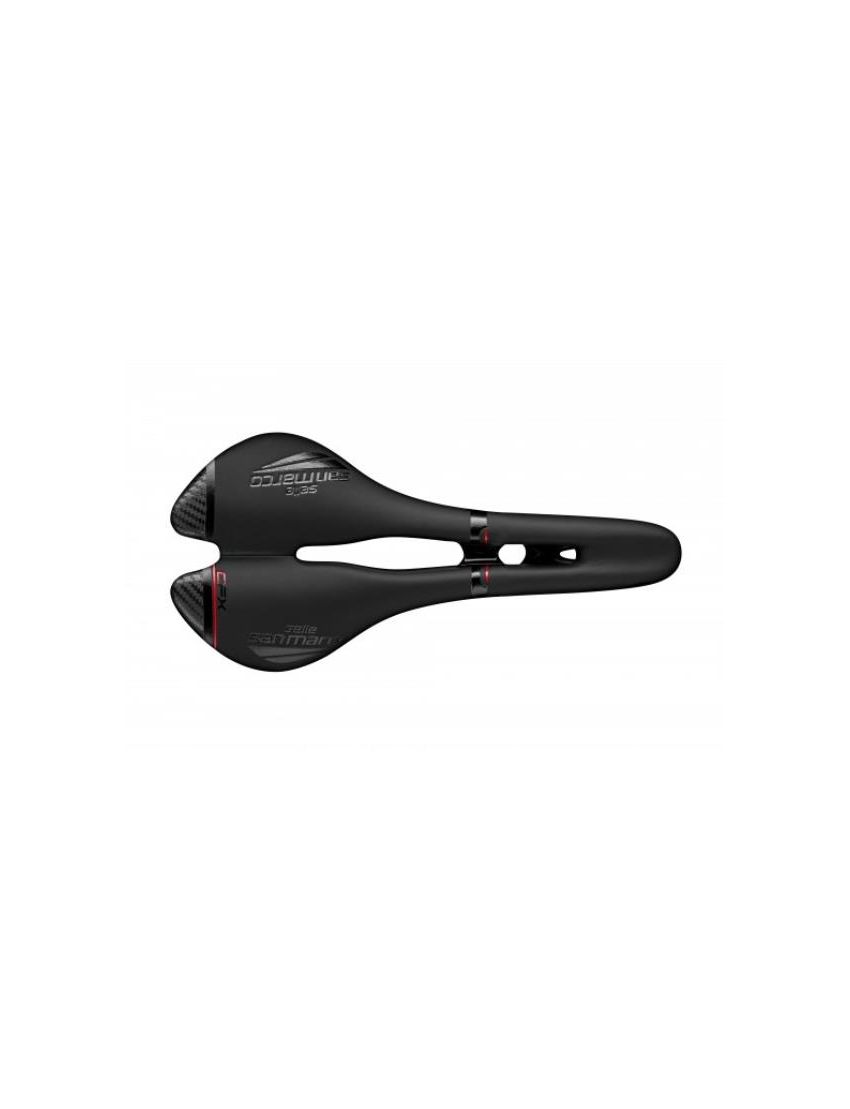 San Marco Siodełko ASPIDE CARBON FX NARROW OPEN czarne 