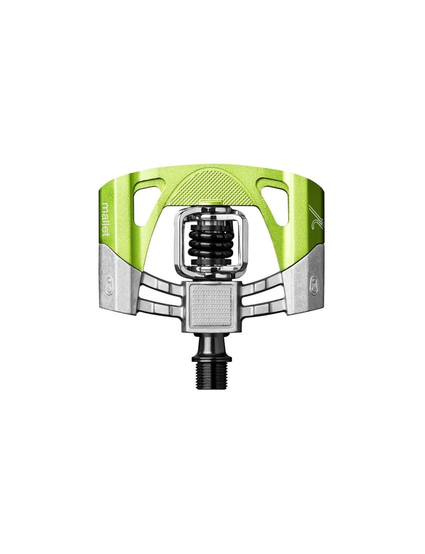 Pedały CRANK BROTHERS Mallet 2 silver/green