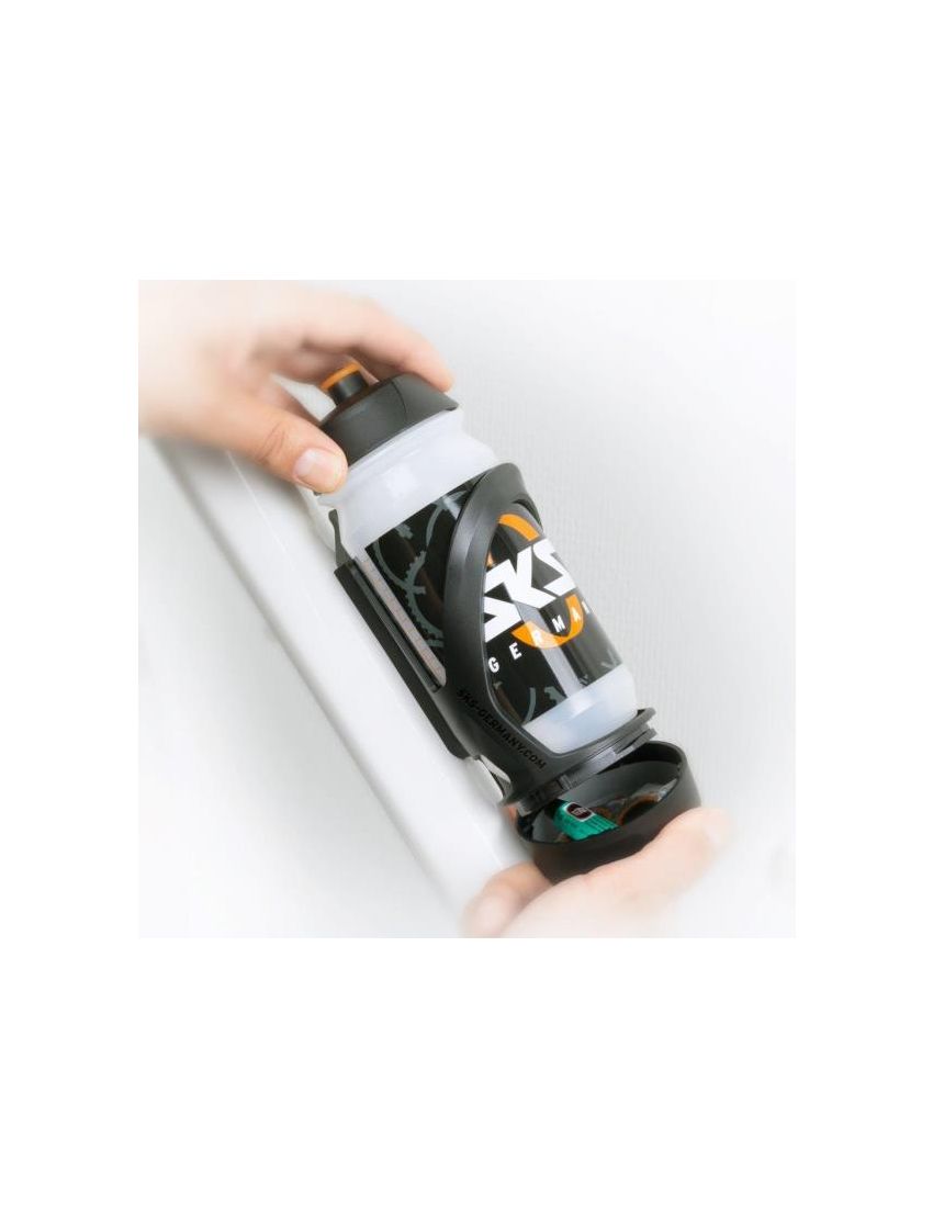 SKS-GERMANY Koszyk na bidon SPACECAGE ze schowkiem 