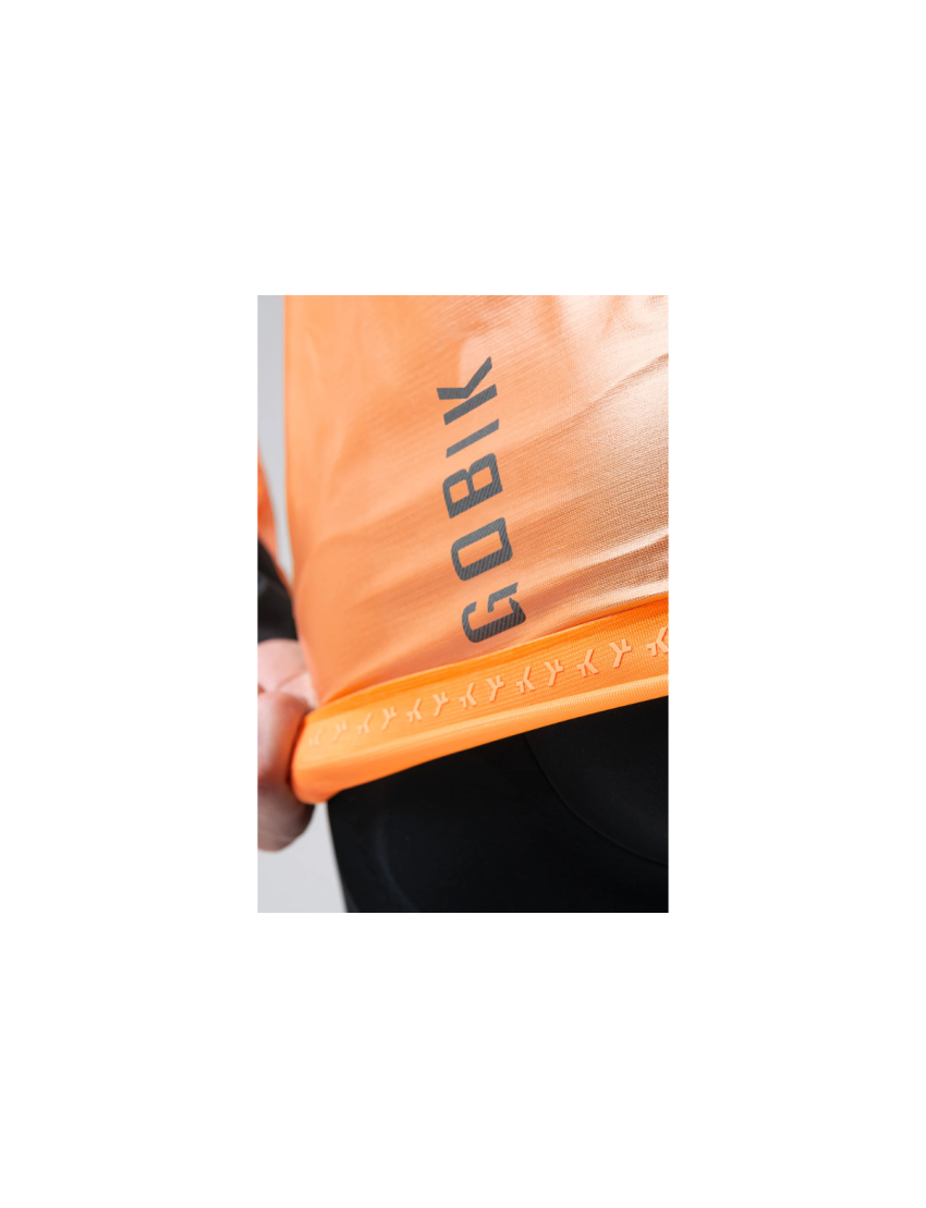 Kurtka przeciwdeszczowa Gobik Pluvia 2.0 Blazing Orange Unisex