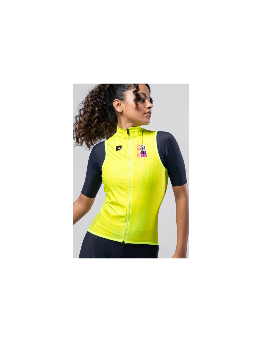 Kamizelka kolarska damska GOBIK Plus 2.0 Liquid Lime 