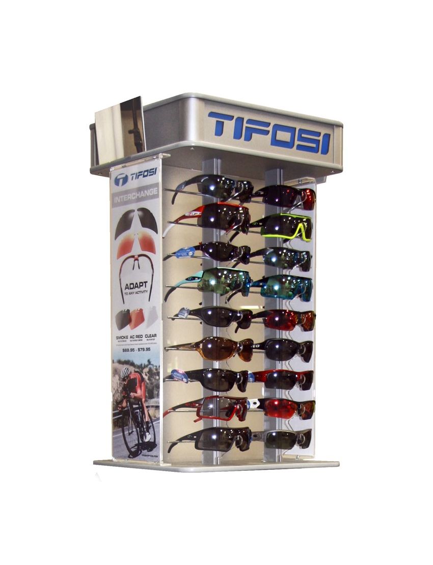 Ekspozytor TIFOSI 36 sztuk szary (NEW)