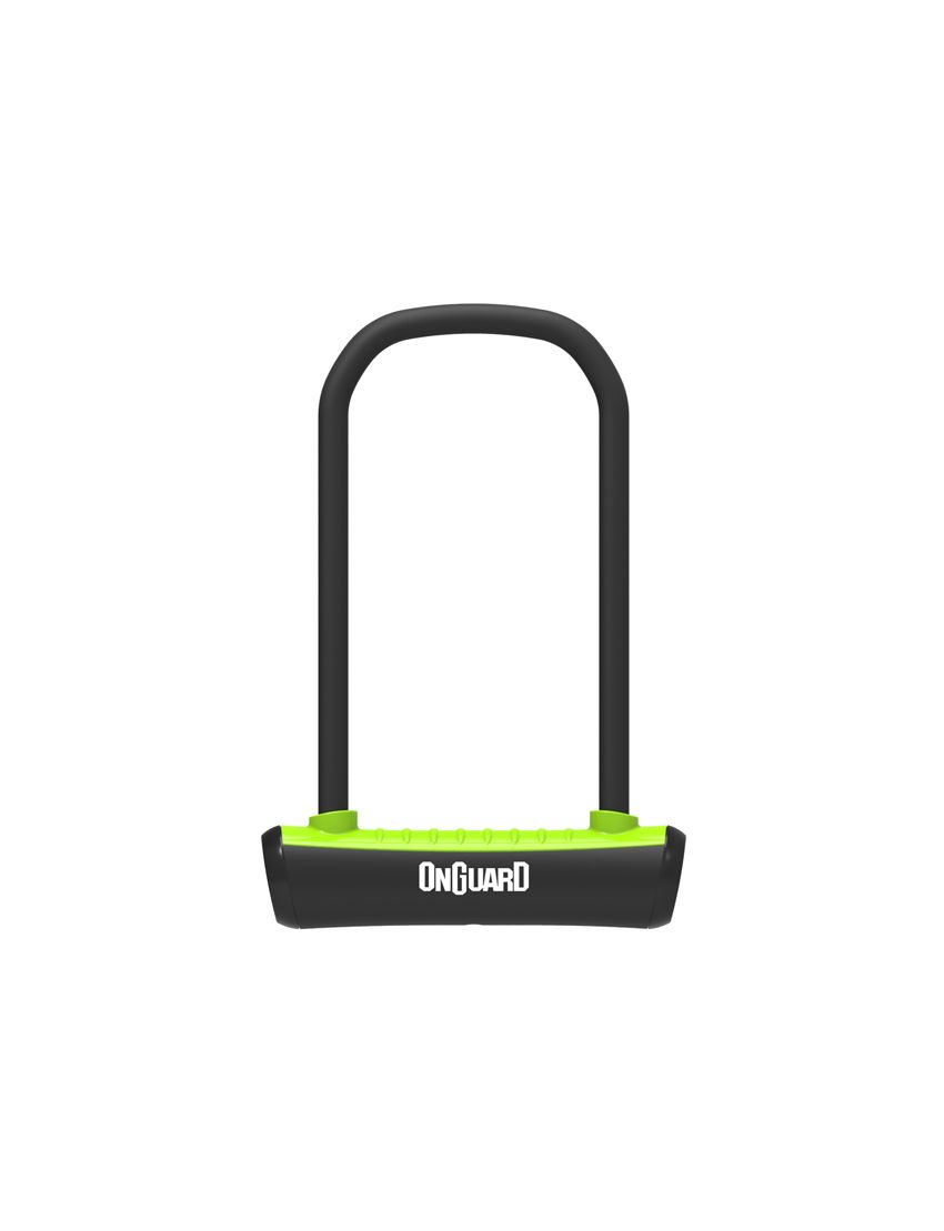 Zapięcie rowerowe ONGUARD NEON 8153GR U-LOCK - 115mm 230mm - uchwyt + 2 x Klucze zielone (NEW) 
