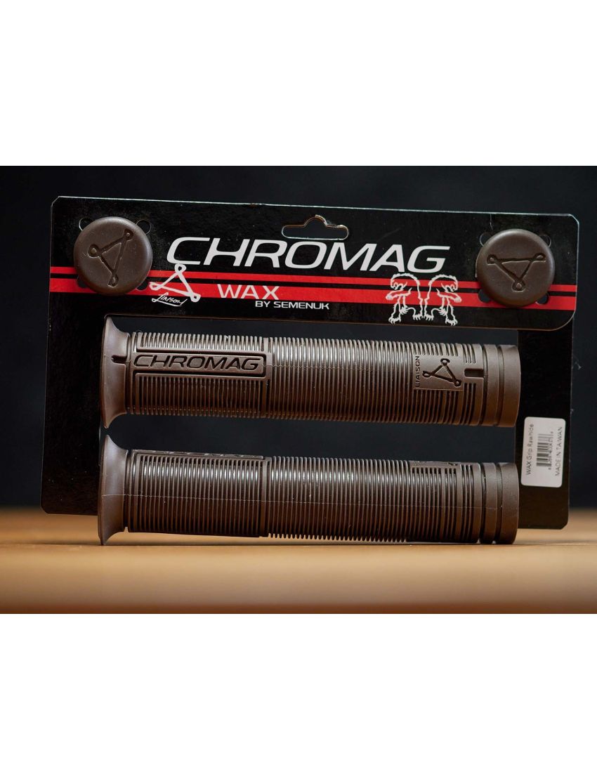 Gripy CHROMAG Wax brązowy