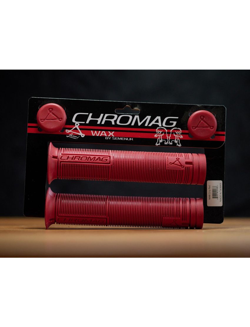 Gripy CHROMAG Wax czerwony
