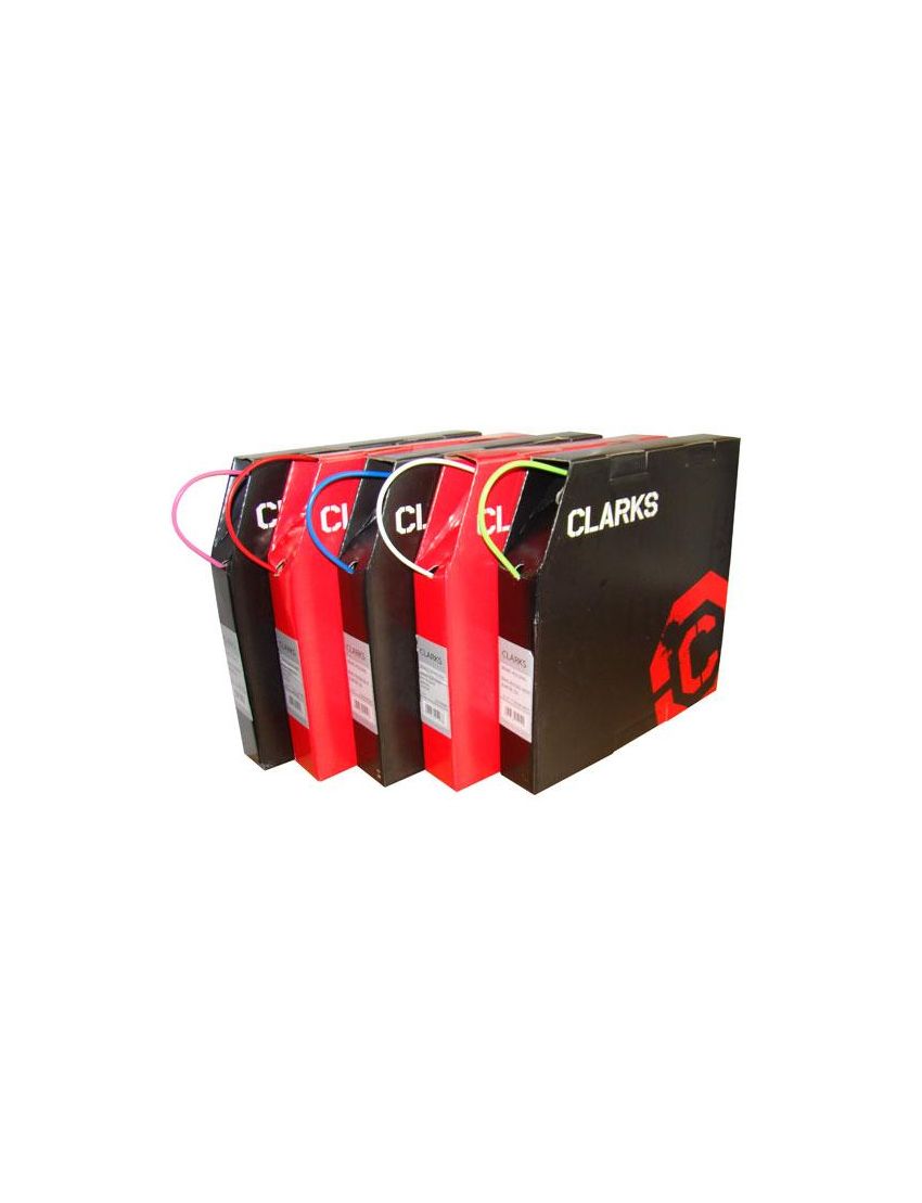 CLARK's SP4 pancerz przerzutki z teflonem 4mm czerwony