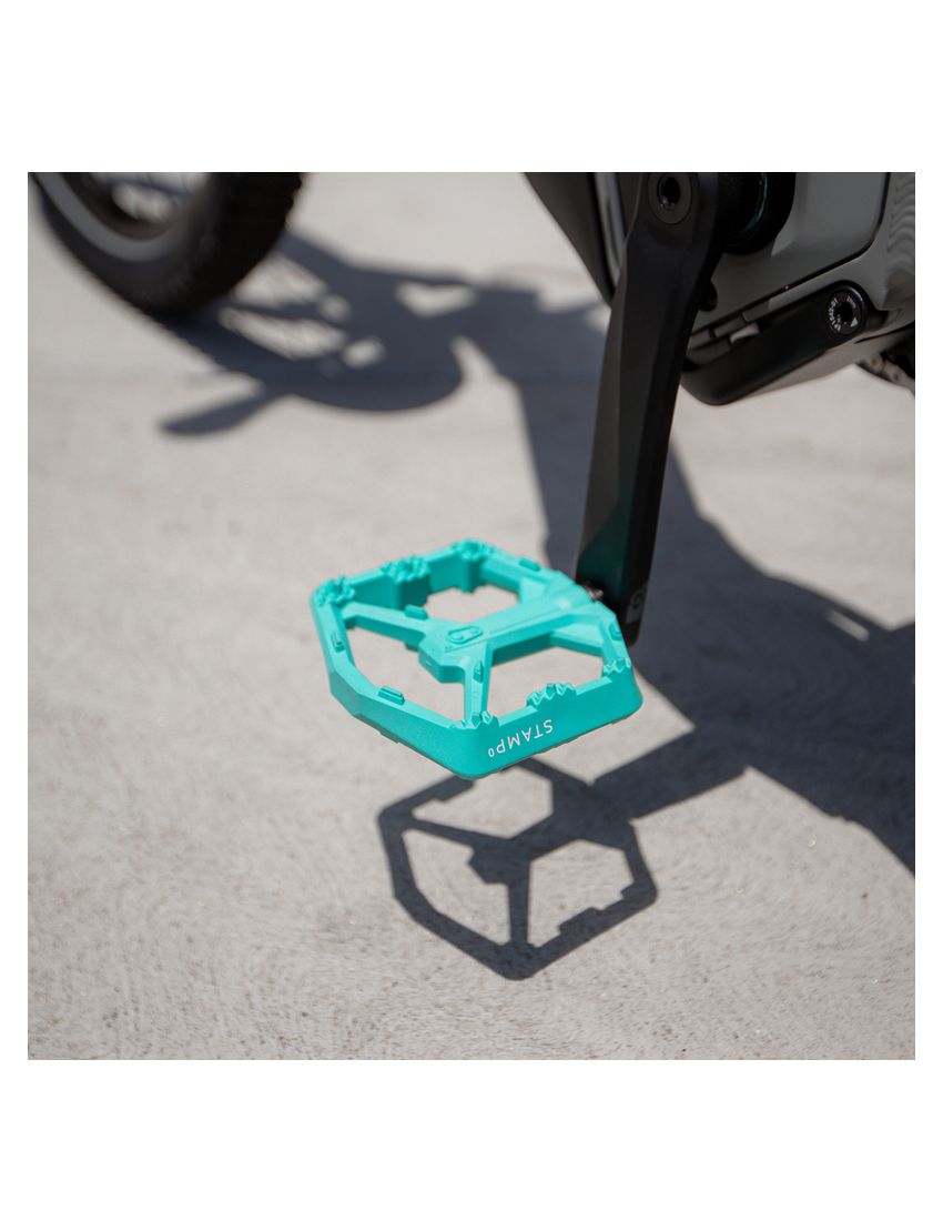 Pedały CRANK BROTHERS Stamp 0 Turquoise