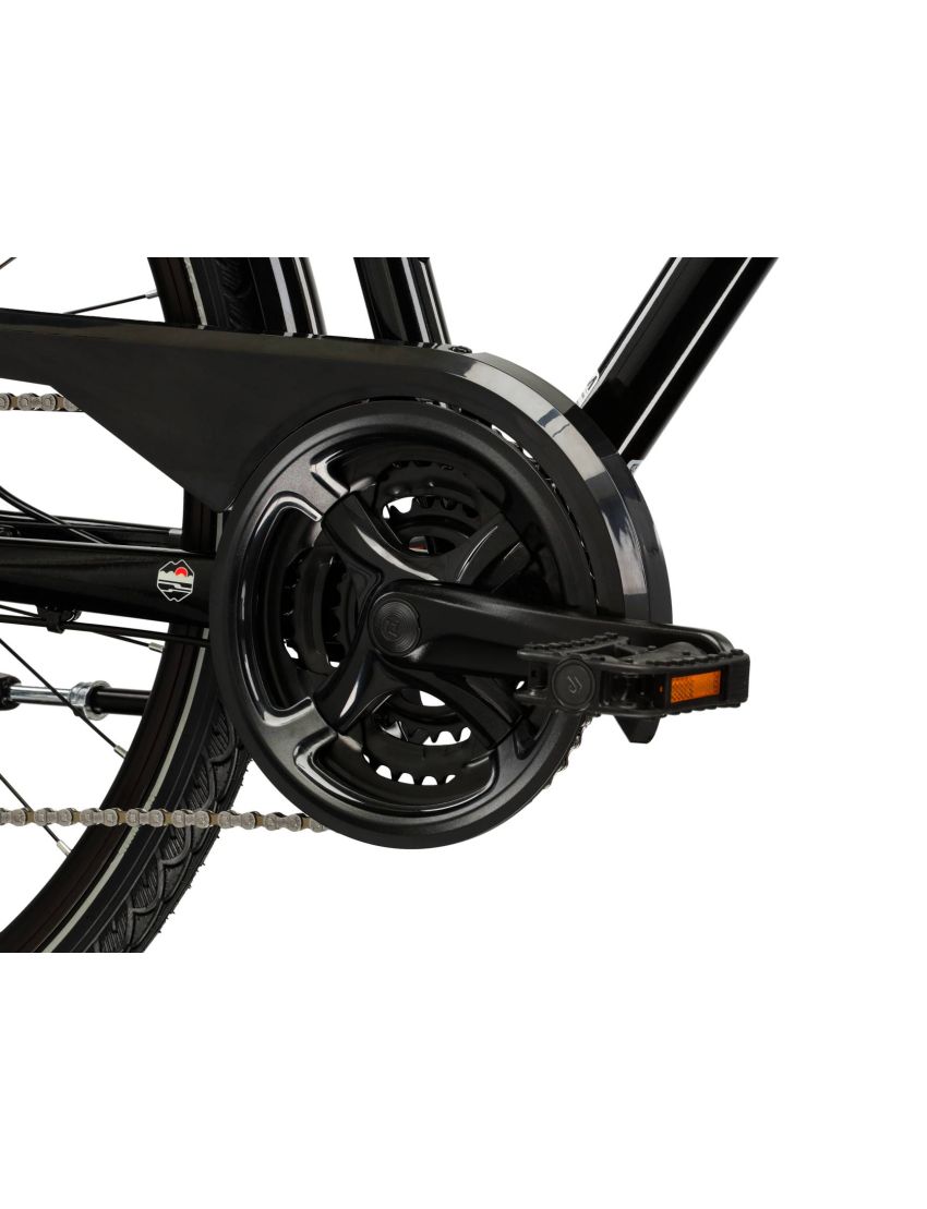 Rower KROSS Trans 3.0 Czarny/Szary