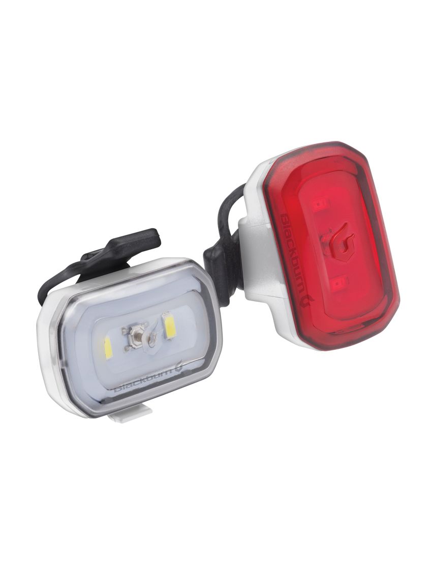 Zestaw lampki BLACKBURN CLICK USB przód 60 lumenów, CLICK USB tył 20 lumenów białe (NEW) 